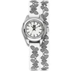 Laikrodis LIGHT TIME modelis ROCOCO - Baltas