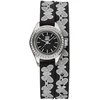 Laikrodis LIGHT TIME modelis ROCOCO - Juodas Strass