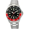 Laikrodis Q&Q modelis GENT DIVER Juodas & Raudonas