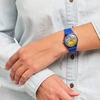 Laikrodis SWATCH modelis Geltonas DISCO FEVER