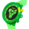 Laikrodis SWATCH modelis GLOWINGLY Žalias