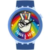 Laikrodis SWATCH modelis PEACE HAND LOVE