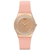 Laikrodis SWATCH modelis Rožinis CONFUSION