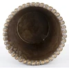 Art-Pol Keraminis vazonas, apvalus, auksinis, 20,5 x 18(A) cm