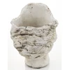 Art-Pol Keraminis vazonas, ovalus, pilkas, 20x14 x 20(A) cm