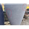 Mega Keraminė vaza Mila, apvali, pilka, 56 x 86(A) cm - pažeista