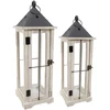 Mega Žibintas Lantern, kvadratinis, baltas, 18 x 53(A) cm