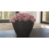 Pot&Deco Keraminis vazonas GABRIELLE, ovalus, baltas, 20x15 x 15(A) cm