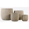 Pot&Deco Keraminis vazonas LALARIA, apvalus, smėlinis, 29 x 26(A) cm