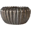Pot&Deco Keraminis vazonas NOLANA, apvalus, rudas, 21,5 x 11,5(A) cm