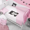 3 dalių patalynės komplektas Belisima LILO & LU 100x135 rožinis
