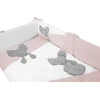3 dalių patalynės komplektas Belisima Mouse 100x135 rožinis