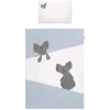 5 dalių patalynės komplektas Belisima Mouse 100x135 mėlynas