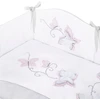 6 dalių patalynės komplektas Belisima Butterfly 100x135 pilka