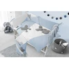 6 dalių patalynės komplektas Belisima Mouse 100x135 mėlynas