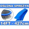 Spyruoklių apsaugos danga batutui SkyRamiz 427 cm/14FT, mėlyna