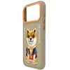 NIMMY dėklas akiniai COOL DOG skirtas IPHONE 18 Pro/17 Pro smėlio spalvos