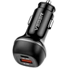 Car charger VEGER USB A + USB C QC PD 51W CC62-1A1C juodas