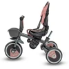 Baby Mix 5in1 RELAX 365° rožinis triratis