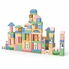 Baby Mix Mediniai safari kaladėlių rinkinys 120 vnt Montessori