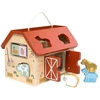 Baby Mix Medinis Montessori ūkio namelis su gyvūnėliais