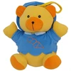 BABY MIX TK/P/1034-0300 Muzikinė dėžutė meškiukas mėlynoje striukėje 17218