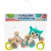 Baby Mix pliušinis pelės ir pelėdos vežimėlio barškutis