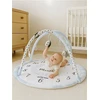 Baby Mix Žaidimų pledas kūdikiams, mišrus, baltas, dydis (0-3 mėn.)