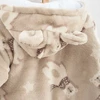 Baby žieminis kombinezonas Wellsoft su gaubtu ir ausytėmis New Baby Polar Bear, dydis 74 (6-9 mėn.)