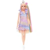 Barbie plaukų žaidimų linksma ir išpuošta lėlė JCT72