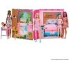 Barbie žaidimų namelis su lėle HRJ77