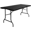 Bauerkraft Didelis sulankstomas sodo banketinis maitinimo stalas medinis lagaminas 180 cm