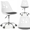 Bauerkraft Ergonomiška pasukama biuro kėdė vaikams balta-pilka