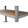 Bauerkraft Metalinė sandėlio lentyna 2in1, 5 lentynos, 150x75x30 cm