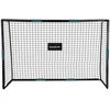 Bauerkraft Metaliniai futbolo vartai su treniruočių tinklu žaidimui 180x120x60 cm juodos ir mėlynos spalvos