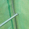 Bauerkraft Sodo folijos tunelis, šiltnamis, plėvelė, 4x2x2 m, 8 m²