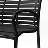 Bauerkraft Sodo suoliukas 126 cm su atlošu premium parkinis metalinis terasos balkono