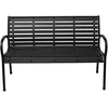 Bauerkraft Sodo suoliukas 126 cm su atlošu premium parkinis metalinis terasos balkono