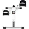 Bauerkraft Sulankstomas treniruoklis dviračiui, reabilitacinis, rotorinis, 2in1, LCD ekranas, baltas