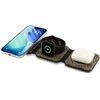 Guess PU 4G MagSafe belaidis įkroviklis 3v1 rudos spalvos