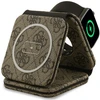 Guess PU 4G MagSafe belaidis įkroviklis 3v1 rudos spalvos