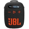 Wireless speaker JBL Wind 3 with handlebar holder juodas and oranžinis