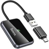Wireless CarPlay adapter Hoco USB A / USB C HU1 juodas