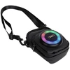 „Bluetooth“ garsiakalbis, 8W, 3 val., krepšio formos, 1,5 l, Hoco HC41, juodas