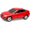 BMW X6 mastelio 1:24 Rastar 31700 raudonas valdomas automobilis