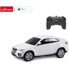 BMW X6 mastelio 1:24 Rastar 31700 valdomas baltas automobilis