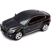 BMW X6 mastelio 1:24 Rastar 31700 valdomas juodas automobilis