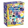 Brainstorm Rankdarbių rinkinys šviečiantiems tamsoje slime žaislams