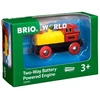 Brio dvipusė baterijomis valdoma lokomotyvas 63359400