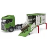 BRUDER gyvulių vežimo sunkvežimis Scania 03548